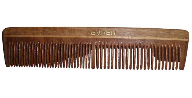 Handcrafted Neem Wood Comb - Anti Dandruff, Non-Static and Eco-friendly